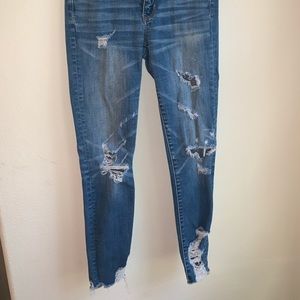 American Eagle Super stretch medium wash jeans